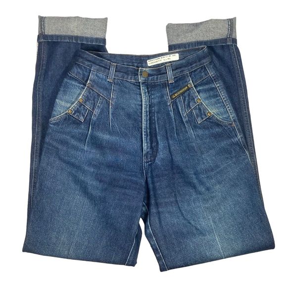 Rockies Denim - Rockies Vintage Rocky Mountain High Waisted Western Bareback Jeans, Size 28